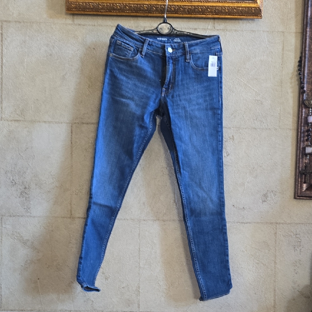 Old Navy Women's Classic Blue Skinny Jeans
